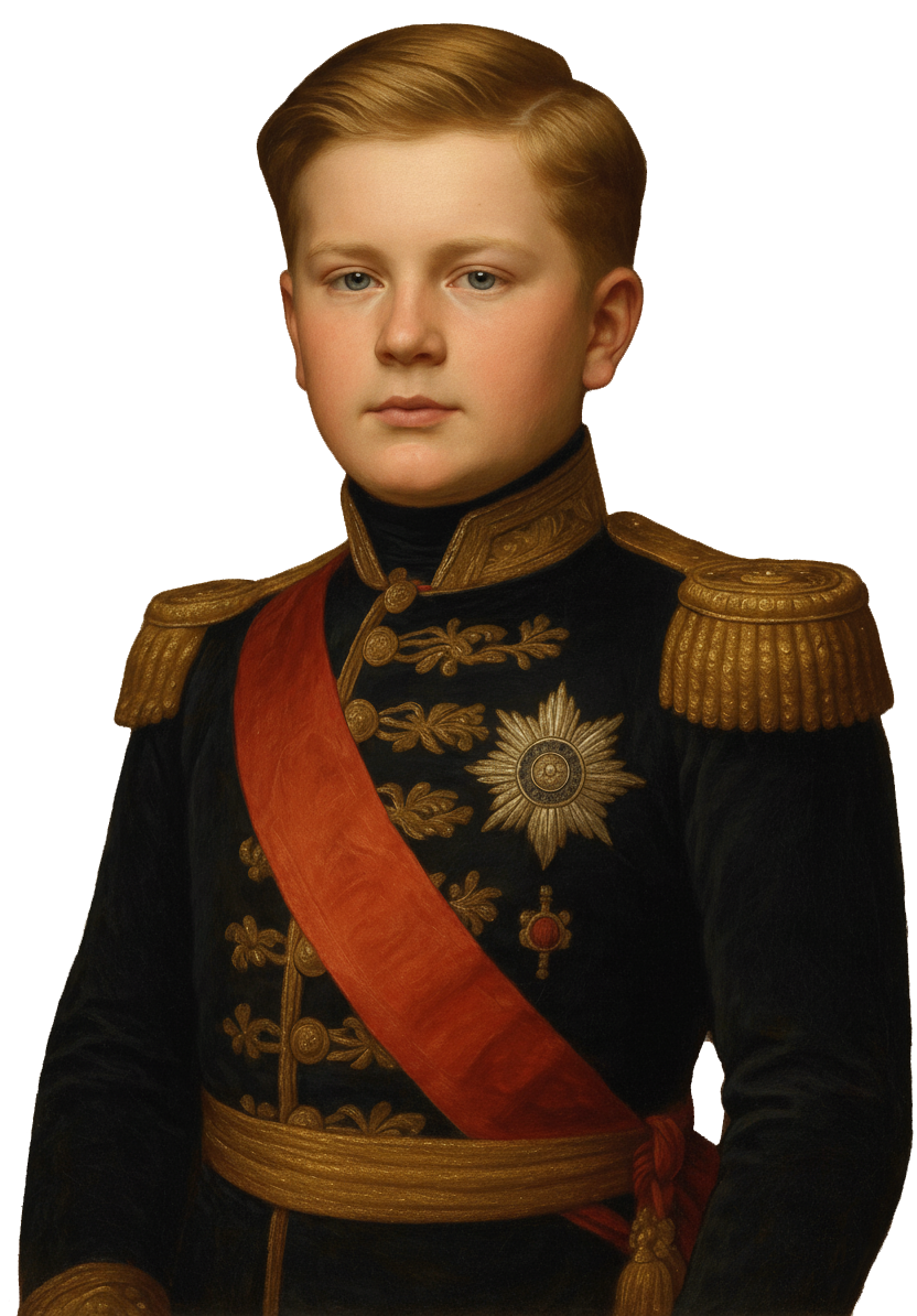 Portrait of HRH The Prince of Pelican Island